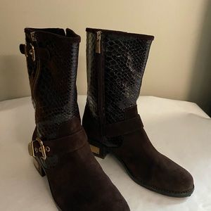 Vince Camuto Moto boots, never worn